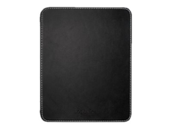 LogiLink Mouse Pad Leather - Mauspad - Schwarz