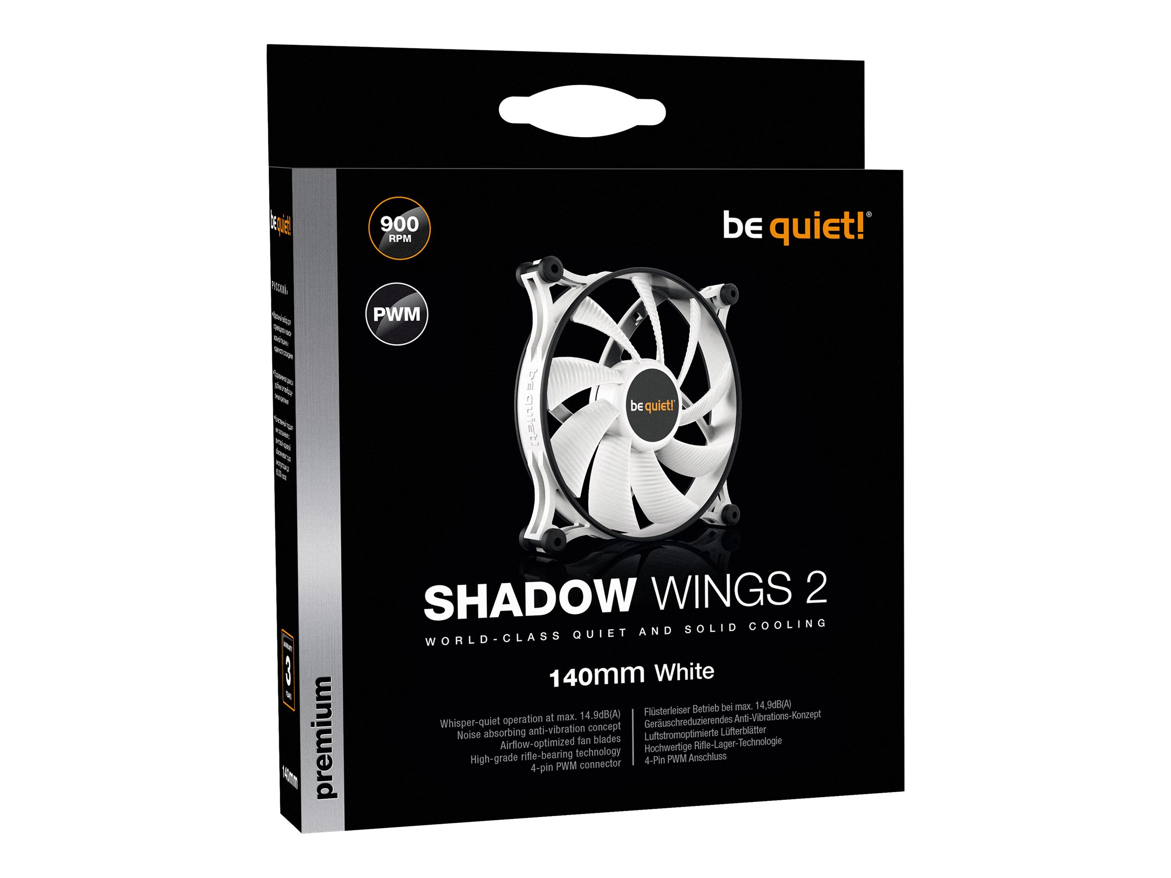Be Quiet! Shadow Wings 2 PWM - Gehäuselüfter