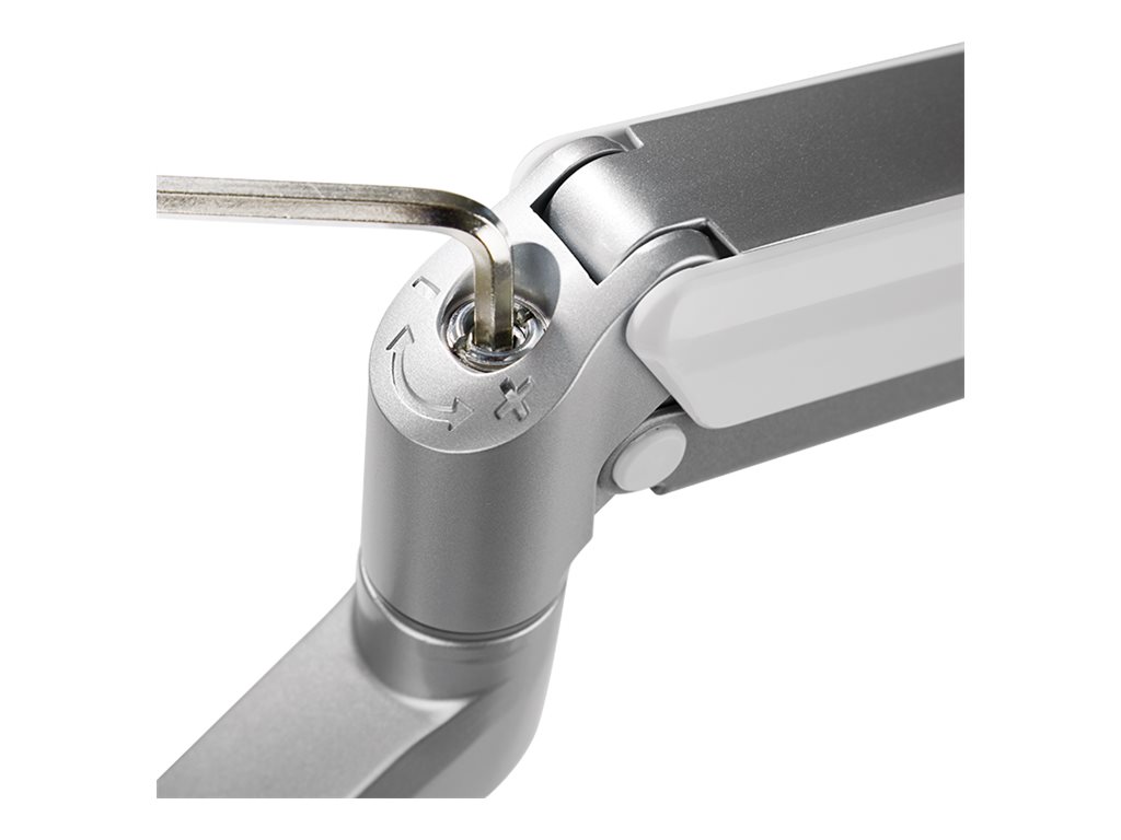 LogiLink Befestigungskit - einstellbarer Arm - Kunststoff, Aluminium, Stahl - Bildschirmgröße 43.2-81.3 cm (17"-32")