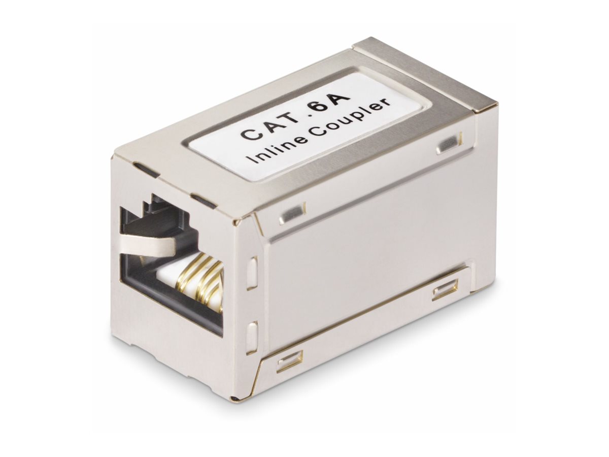 StarTech.com Shielded RJ45 Coupler, Inline Cat6a Coupler, FF - Netzwerkkoppler - RJ-45 (W)
