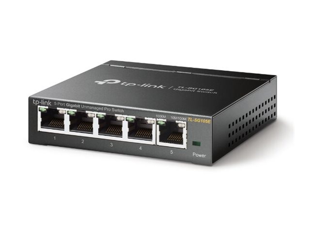 TP-LINK Easy Smart TL-SG105E - Switch - 5 x 101001000