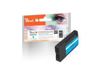 Peach Patrone HP Nr.963XL 3JA27AE cyan OEM reset remanufactured - Wiederaufbereitet - Tintenpatrone