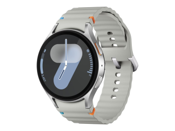 Samsung Galaxy Watch7 - 44 mm - intelligente Uhr mit Sportband - Gummi - Bandgröße ML - Anzeige 3.7 cm (1.47)