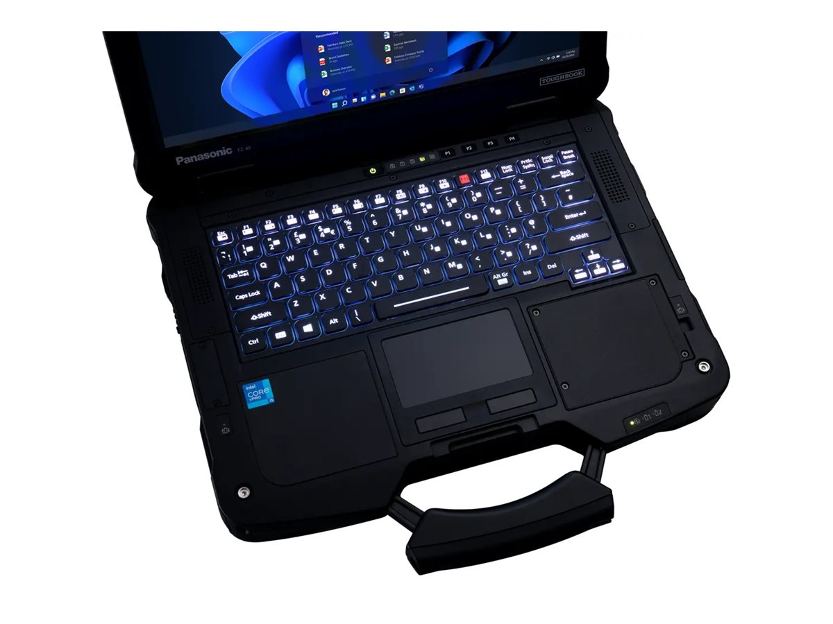 Panasonic Toughbook 40 - Robust - Intel Core Ultra 5 235H  2.4 GHz - Win 11 Pro - Arc Graphics 140T - 16 GB RAM - 512 GB SSD TCG Opal Encryption, NVMe - 35.6 cm (14")
