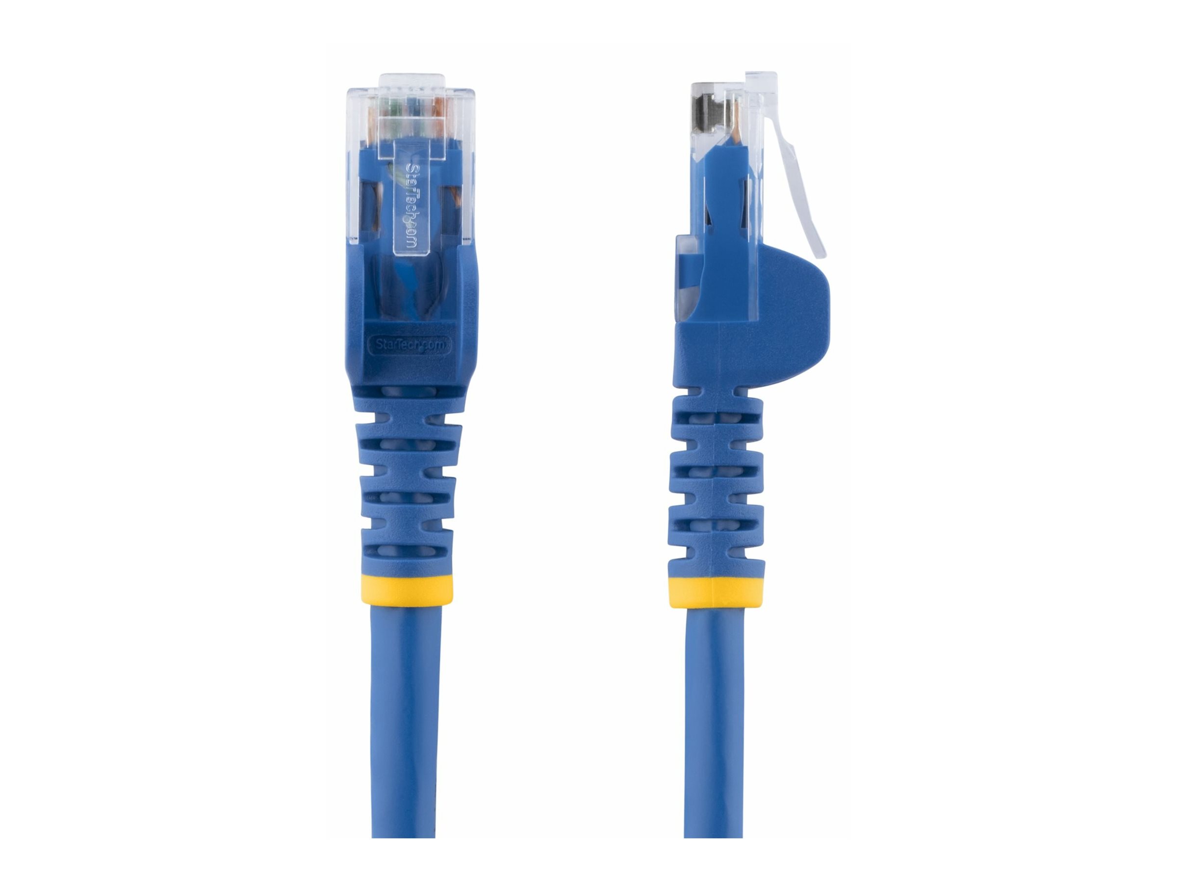 StarTech.com 10m CAT6 Ethernet Cable, 10 Gigabit Snagless RJ45 650MHz 100W PoE Patch Cord, CAT 6 10GbE UTP Network Cable wStrain Relief, Blue, Wiring is UL CertifiedTIA - Category 6 - 24AWG (N6PATC10MBL)