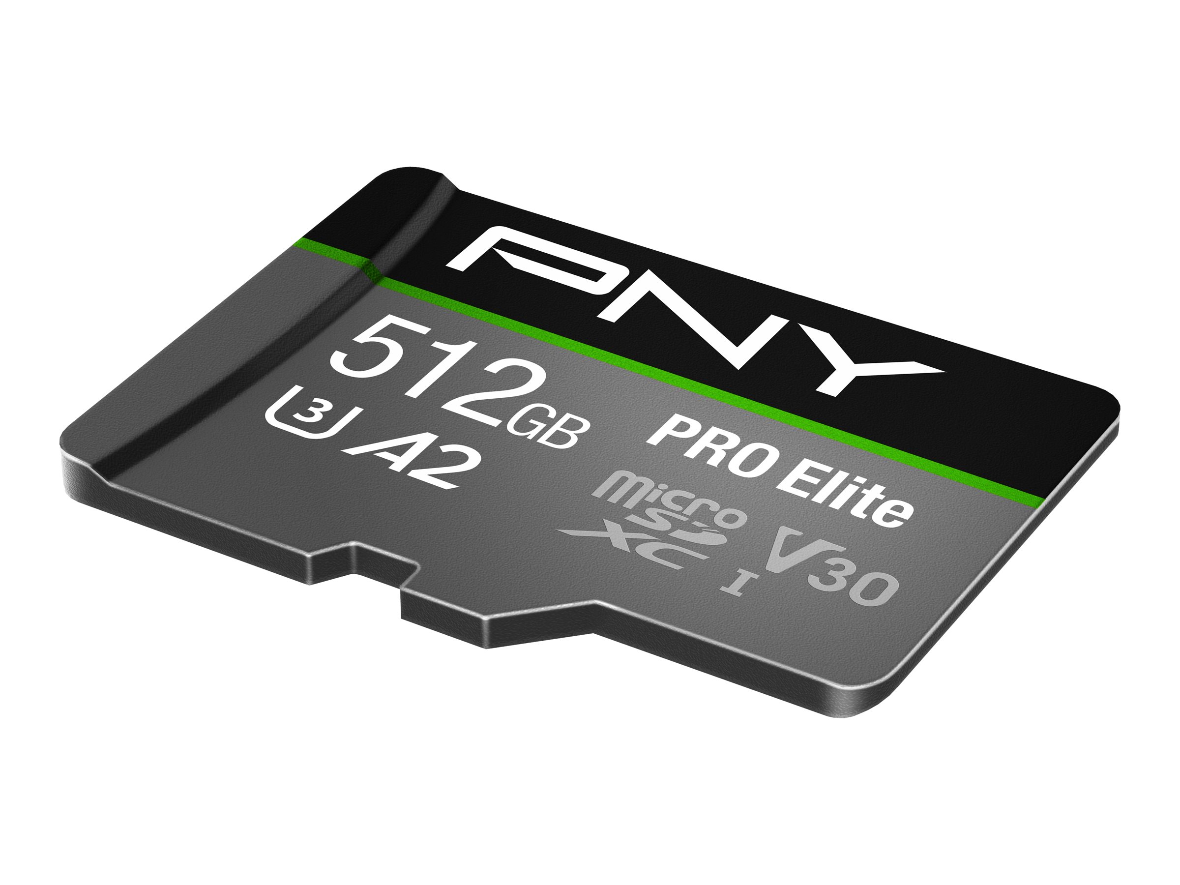 PNY PRO Elite - Flash-Speicherkarte (microSDXC-an-SD-Adapter