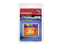 Transcend Flash-Speicherkarte - 2 GB - 133x