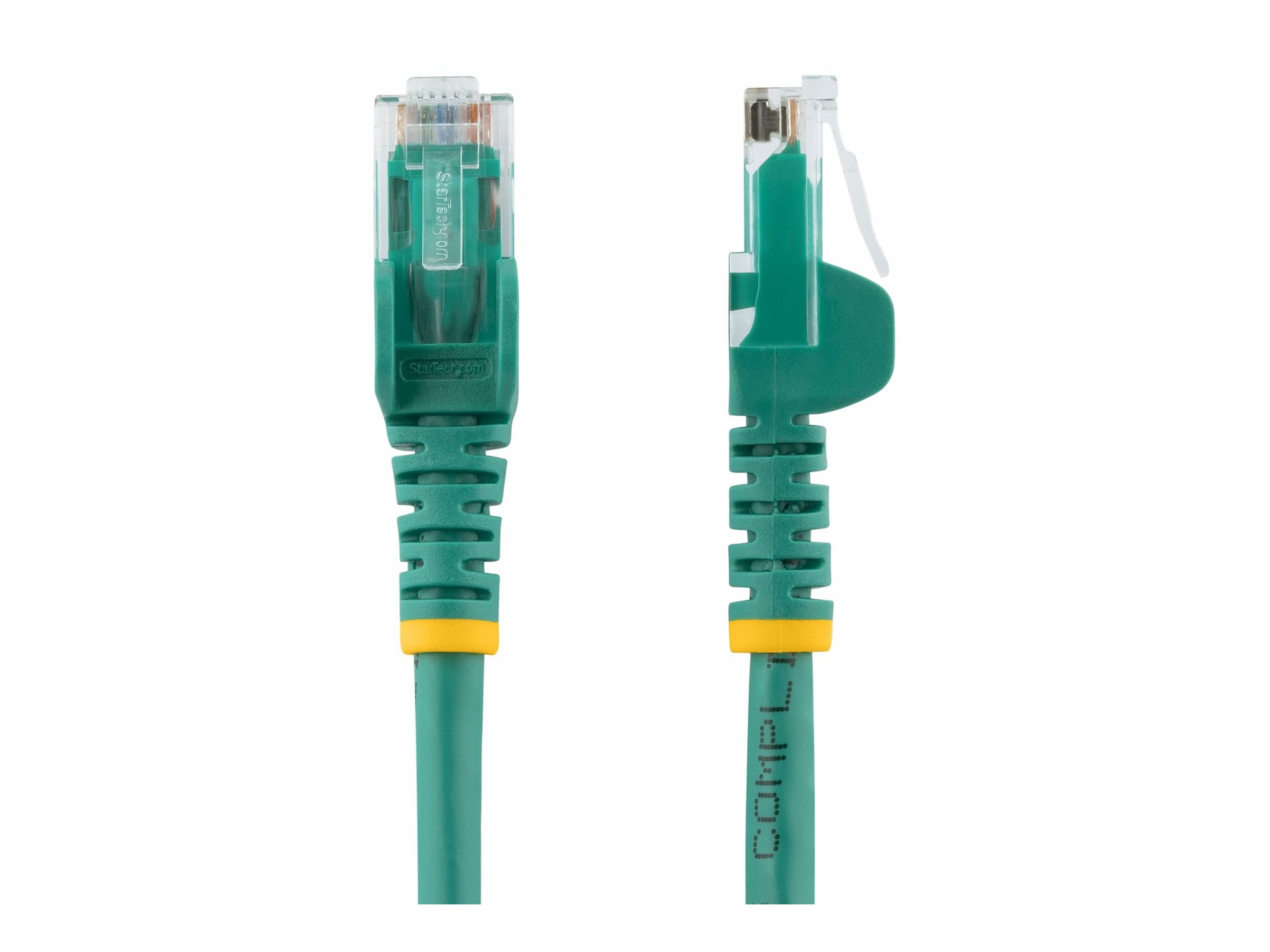 StarTech.com Startech 10m CAT6 Ethernet Cable, 10 Gigabit Snagless RJ45 650MHz 100W PoE Patch Cord, CAT 6 10GbE UTP Network Cable wStrain Relief, Green, Wiring is UL CertifiedTIA - Category 6 - 24AWG (N6PATC10MGN)