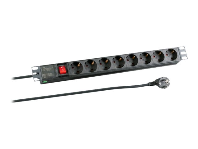 EFB Elektronik EFB-Elektronik - Steckdosenleiste (Rack - einbaufähig) - Eingabe, Eingang power CEE 77 - Ausgangsanschlüsse 8 (power CEE 73)
