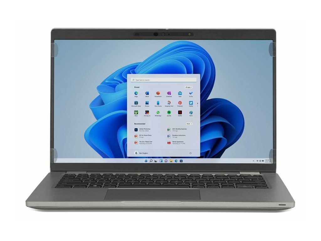 Kensington Blickschutzfilter für Notebook - 2-Wege - entfernbar - 35.6 cm (14")