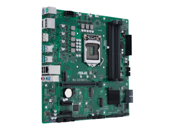 ASUS Pro Q570M-CCSM - Motherboard - micro ATX - LGA1200-Sockel - Q570 Chipsatz - USB 3.2 Gen 2 USB-C Gen1 USB 3.2 Gen 1 - Gigabit LAN - Onboard-Grafik (CPU erforderlich)