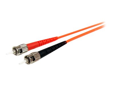 StarTech.com 2m Fiber Optic Cable - Multimode Duplex 62.5125 - LSZH - LCST - OM1 - LC to ST Fiber Patch Cable (FIBLCST2)