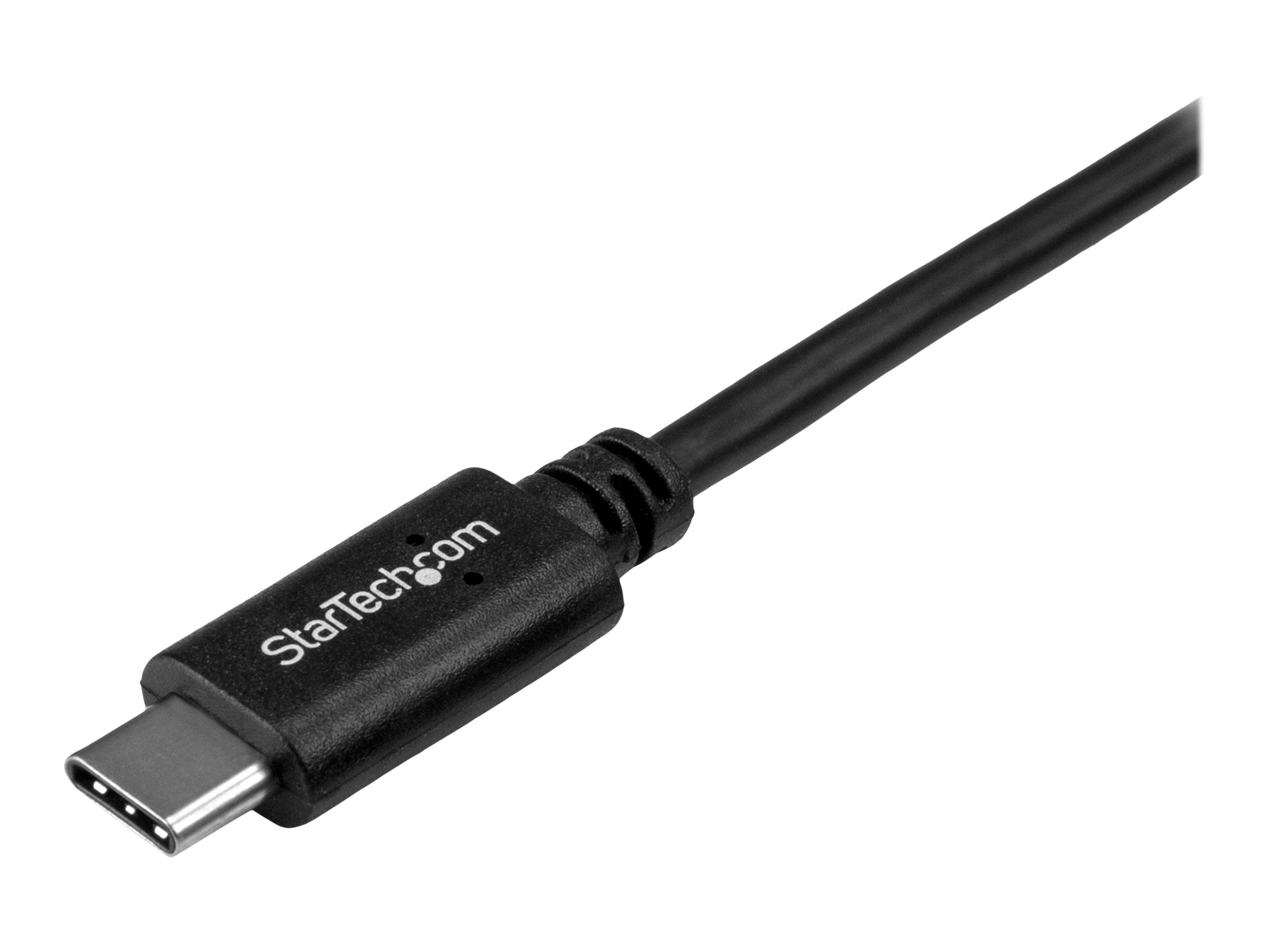 StarTech.com USB-C Kabel - StSt - 05m - USB 2.0 - USB-C Ladekabel - USB 2.0 Typ-C - Kurzes USB C Kabel - USB-Kabel - USB-C (M)