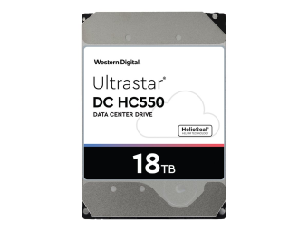 WD Ultrastar DC HC550 - Festplatte - 18 TB - intern - 3.5 (8.9 cm)