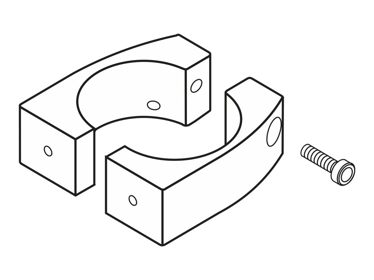 Ergotron Montagekomponente (Klammer) - Aluminium