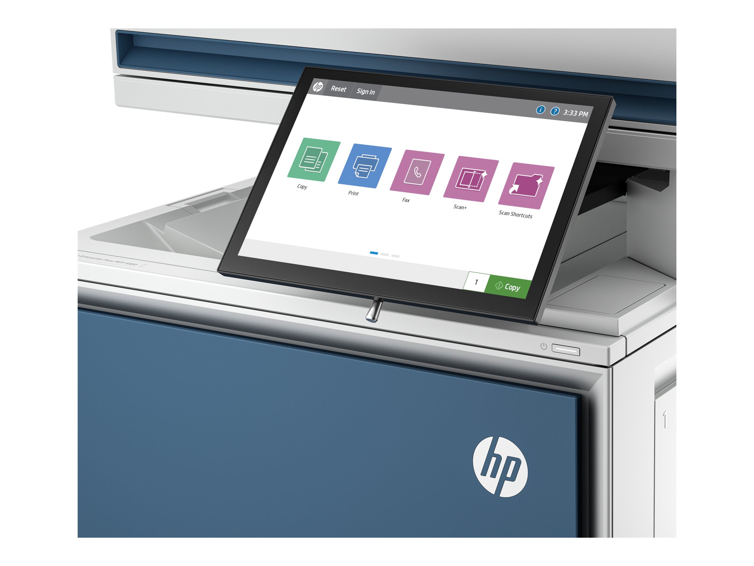 HP LaserJet Enterprise Flow MFP 5800zf - Multifunktionsdrucker - Farbe - Laser - Legal (216 x 356 mm)