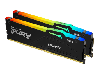 Kingston FURY Beast RGB - DDR5 - Kit - 64 GB 2 x 32 GB