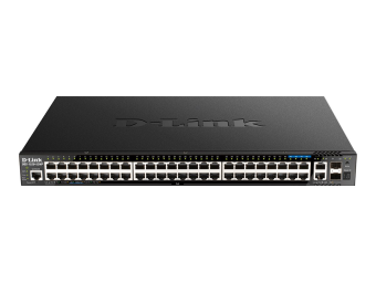 D-Link DGS 1520-52MP - Switch - L3 - Smart - 44 x 101001000 (PoE+)
