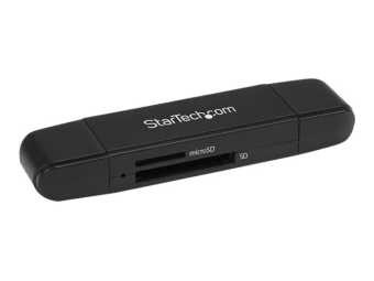 StarTech.com USB Memory Card Reader - USB 3.0 SD Card Reader - Compact - 5Gbps - USB Card Reader - MicroSD USB Adapter - Kartenleser (MMC SD microSD SDHC microSDHC SDXC microSDXC)