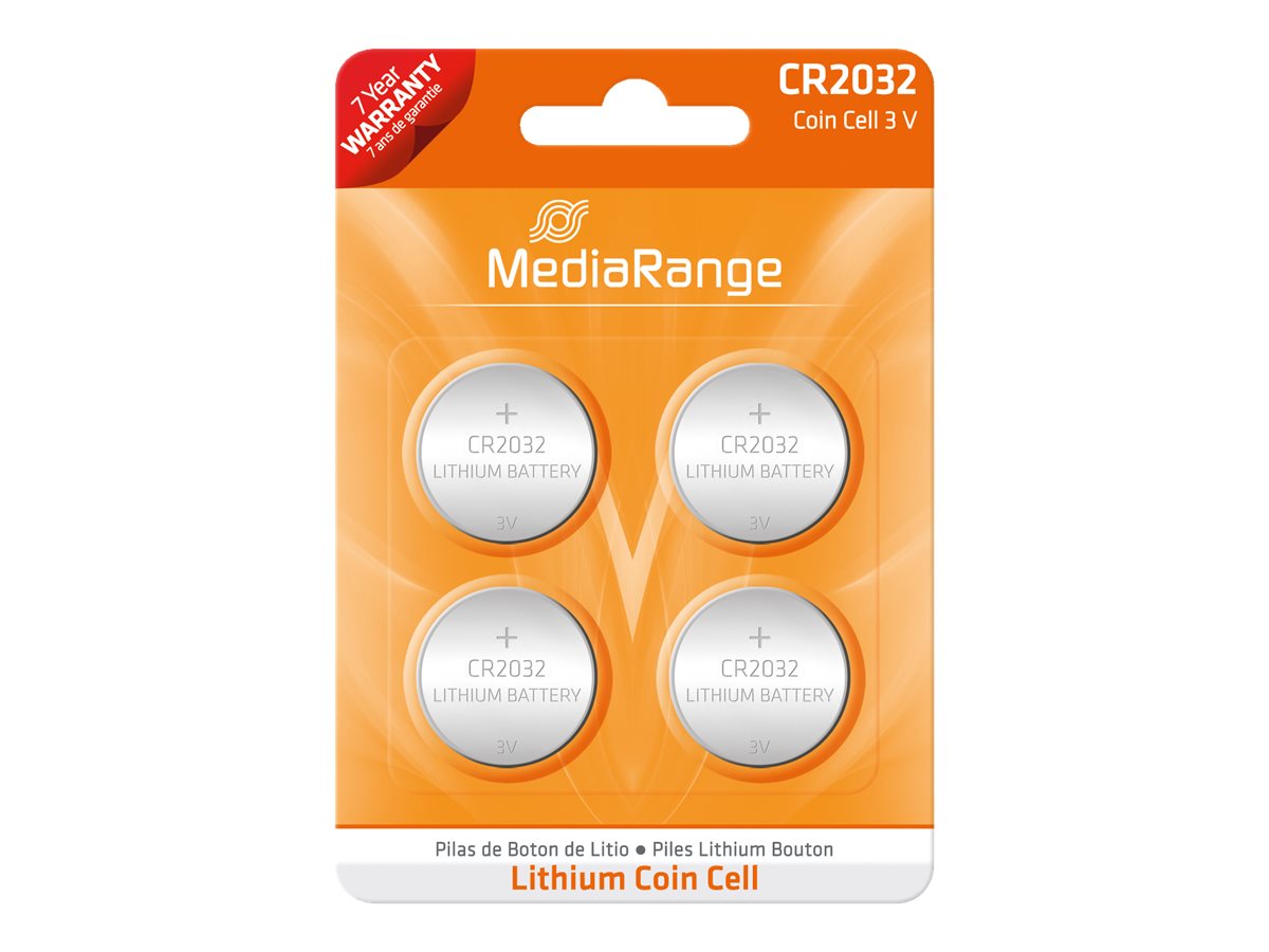 MEDIARANGE Premium - Batterie 4 x CR2032 - Li