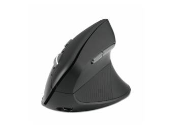 Kensington Pro Fit Ergo MY630 EQ - Maus - wiederaufladbar - ergonomisch - 5 Tasten - kabellos - 2.4 GHz, Bluetooth - kabelloser Empfänger (USB)