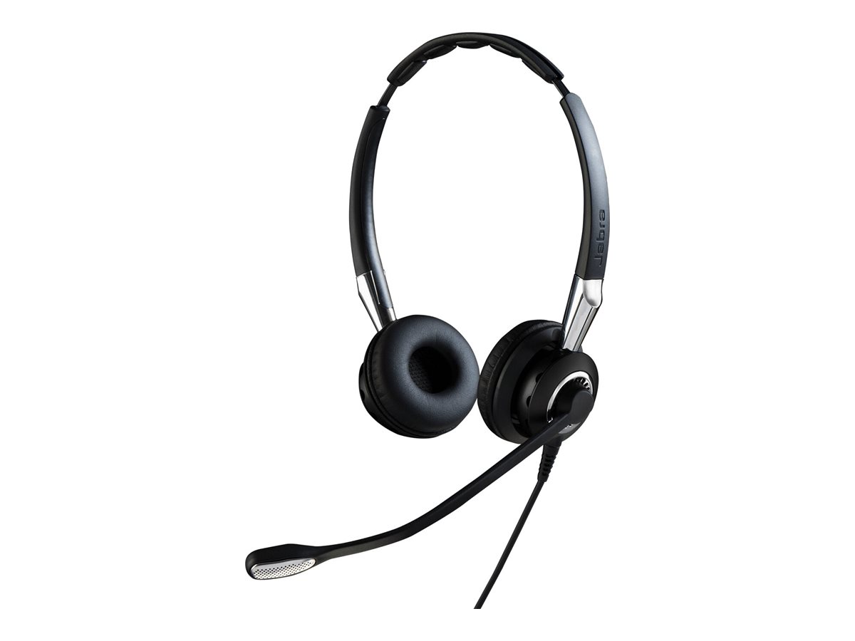 Jabra BIZ 2400 II QD Duo UNC - Headset - On-Ear