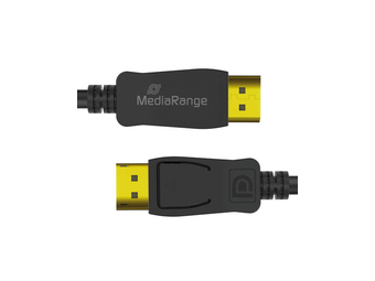 MEDIARANGE DisplayPort Kabel Ver. 2.1 40 Gbps sw - - DigitalDisplayVideo - Kabel - DigitalDaten