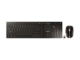 Cherry DW 9100 SLIM - Tastatur-und-Maus-Set - kabellos