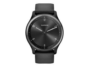 Garmin vívomove Sport - Schwarz - intelligente Uhr mit Band