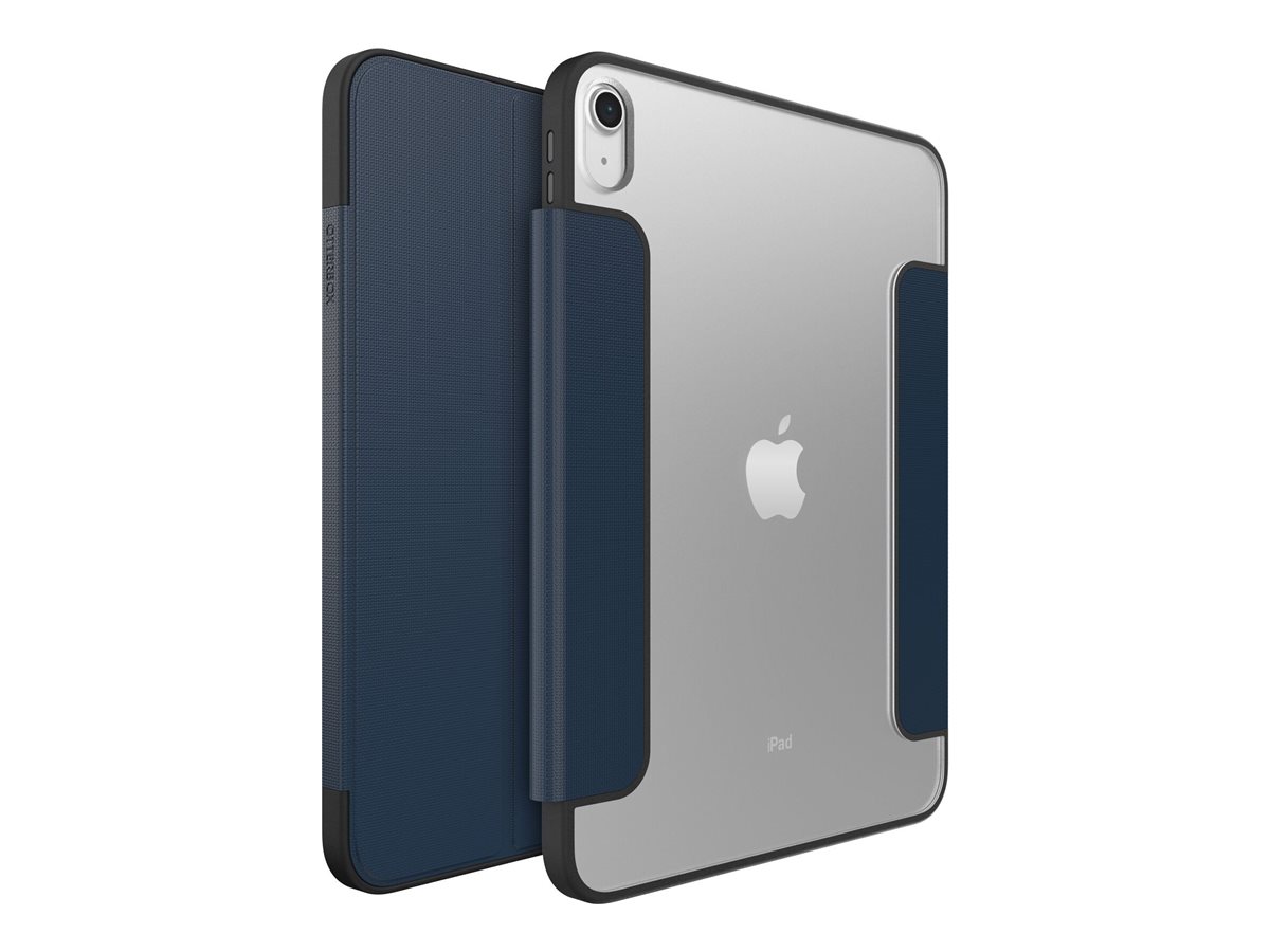 OtterBox Symmetry Series - Flip-Hülle für Tablet - Polycarbonat, Kunstfaser - Coastal Evening (transparentblau)