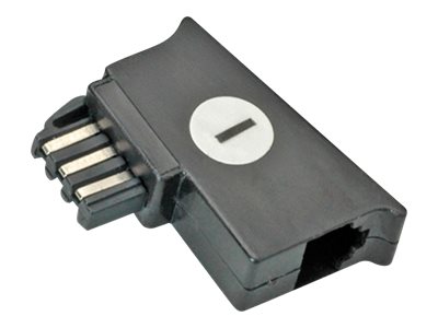 ROLINE Secomp - Telefonadapter - TAE-F (M) zu RJ-12 (4-polig)