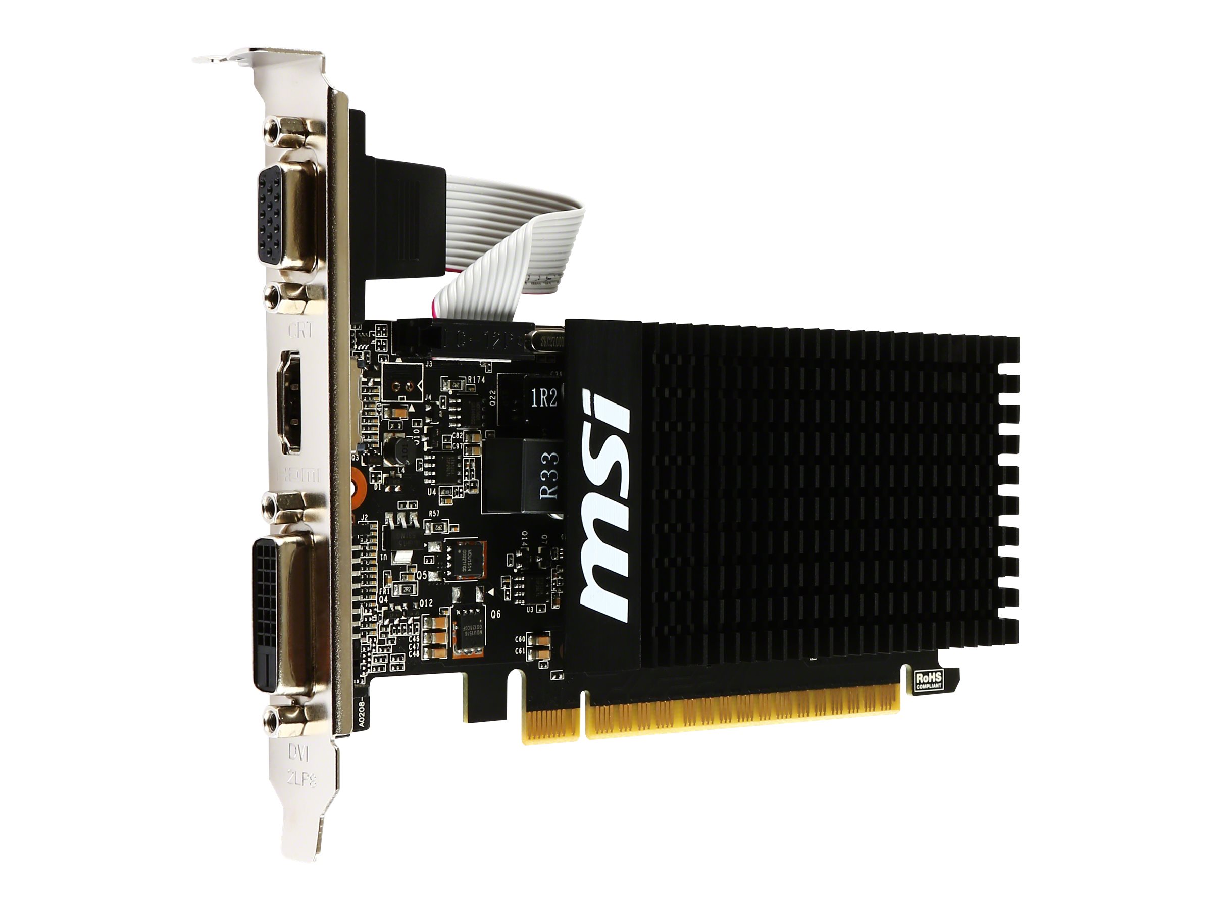 MSI GT 710 2GD3H LP - Grafikkarte - GF GT 710