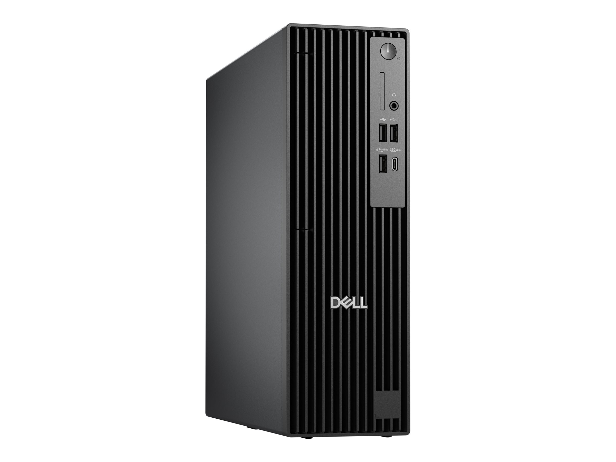 Dell Pro Slim Plus QBS1250 - Schlanker Desktop - Core Ultra 7 265  2.4 GHz - RAM 16 GB - SSD 512 GB - NVMe, TLC - Intel Graphics - 1GbE, Bluetooth, Wi-Fi 6E - WLAN Bluetooth, 802.11abgnacax (Wi-Fi 6E)