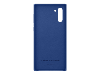 Samsung Leather Cover EF-VN970 - Hintere Abdeckung für Mobiltelefon - Leder - Blau - für Galaxy Note10, Note10 (Unlocked)