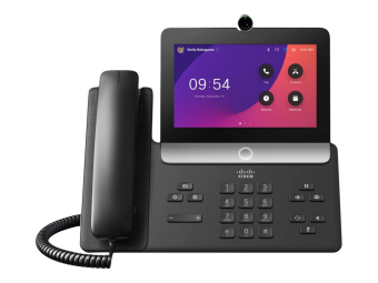 Cisco Video Phone 8875 - IP-Videotelefon - mit Digitalkamera Bluetooth-Schnittstelle mit Rufnummernanzeige - IEEE 802.11abgnac (Wi-Fi)