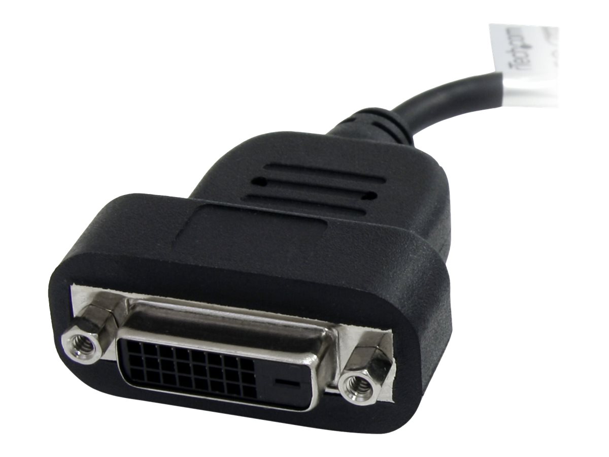 StarTech.com Aktiver DisplayPort auf DVI-D Adpater - DP zu DVI Single Link Konverter (SteckerBuchse)