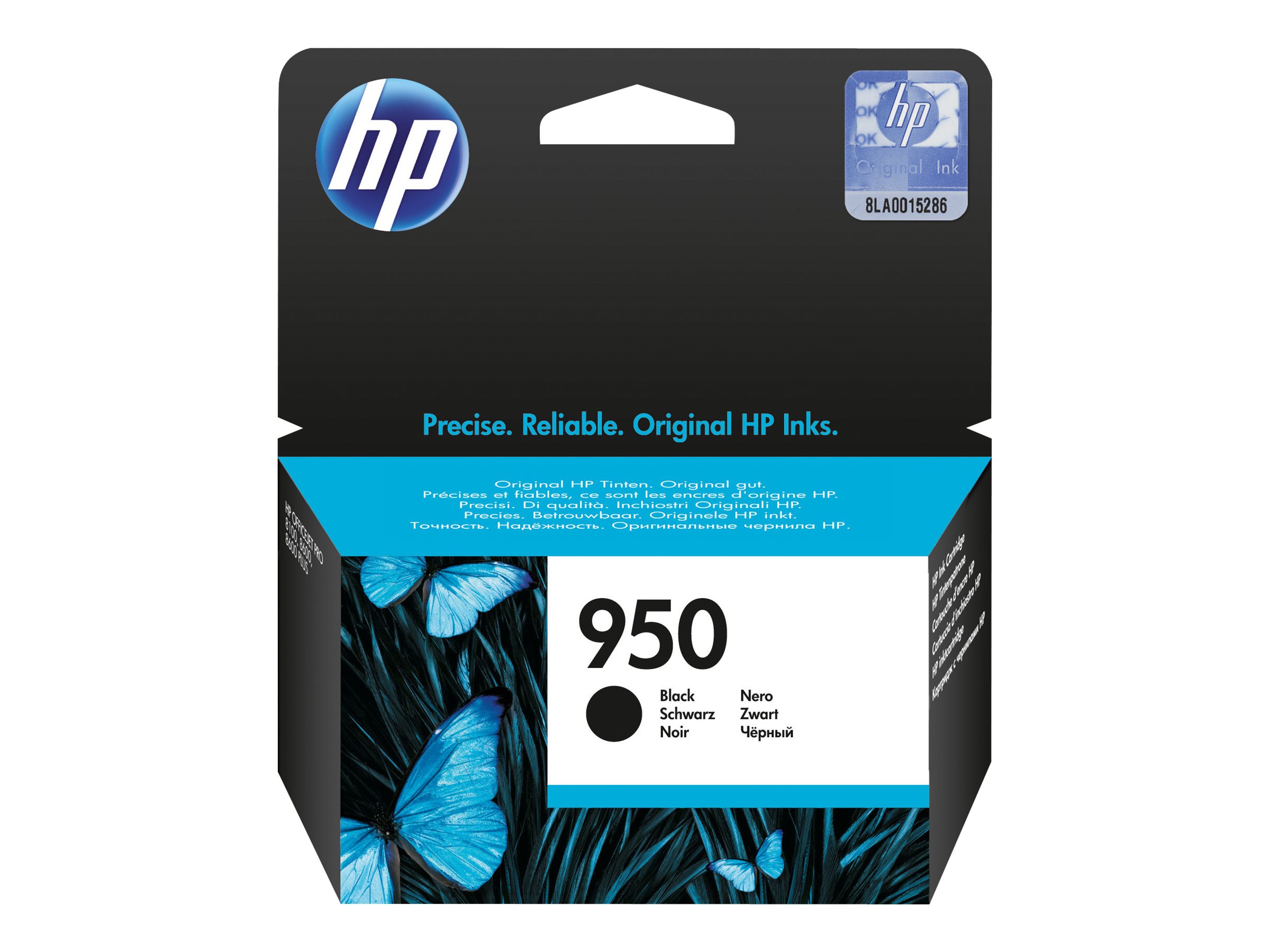 HP 950 - Schwarz - original - Tintenpatrone - für Officejet Pro 251dw