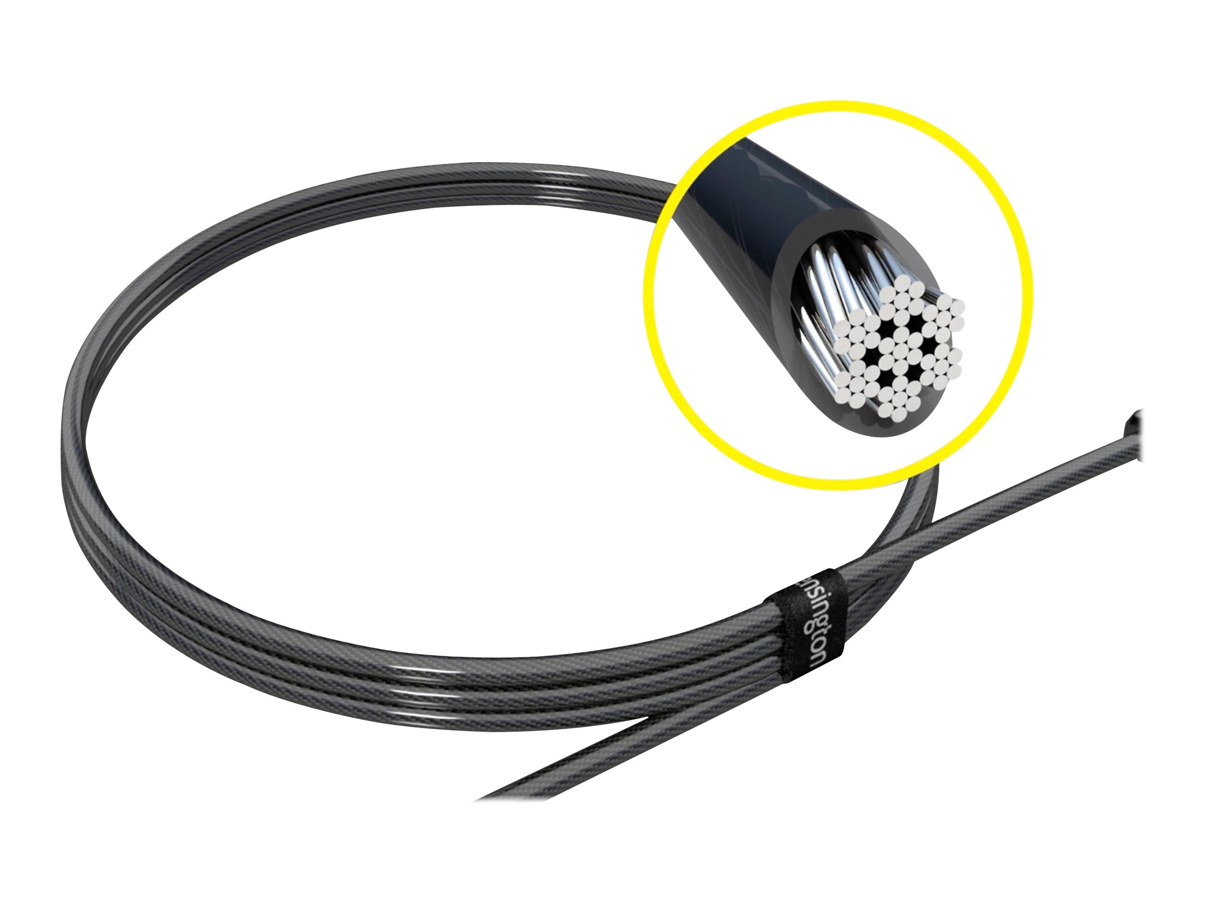 Kensington NanoSaver Keyed Twin - Sicherheitskabel