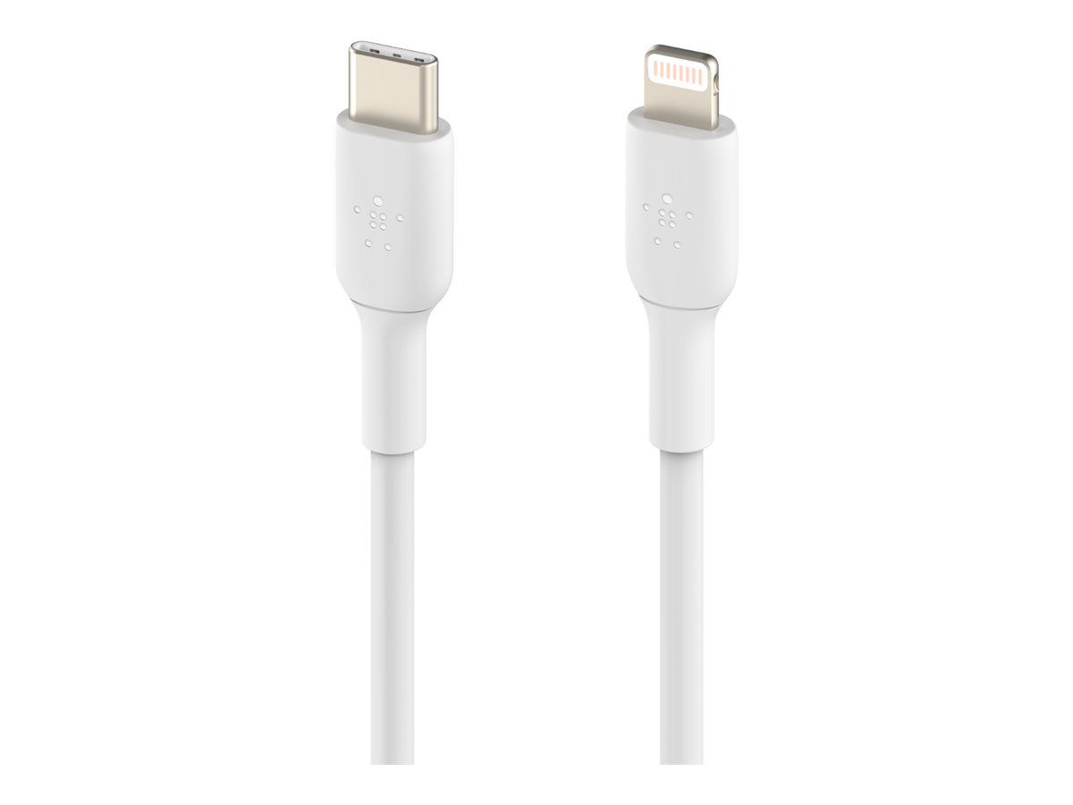 Belkin CAA003bt2MWH - 2 m - Lightning - USB C - Männlich - Männlich - Weiß