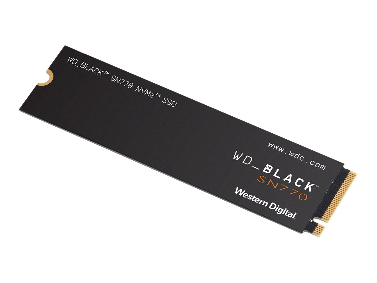 WD_BLACK SN770 WDBBDL0010BNC - SSD - 1 TB - intern - M.2 2280 - PCIe 4.0 x4 (NVMe)