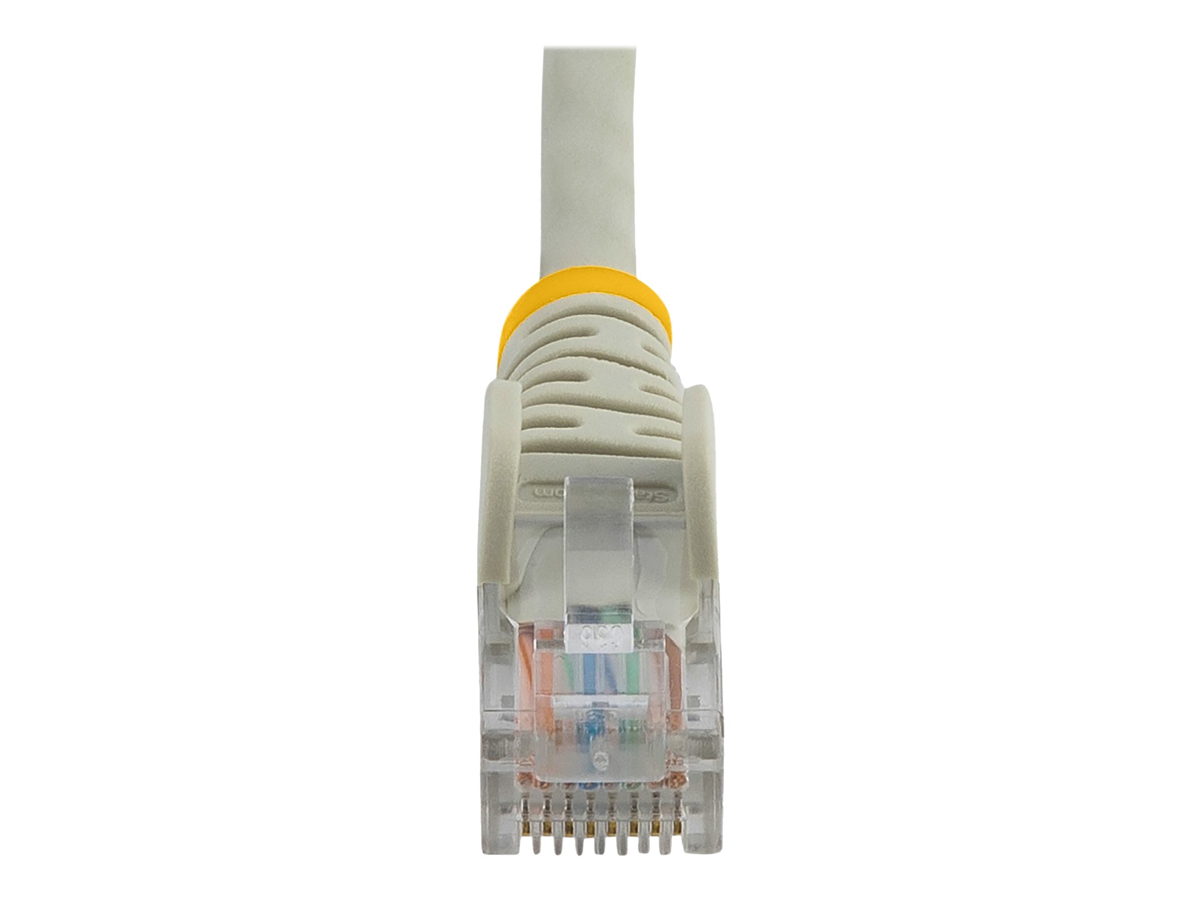 StarTech.com Startech 0,5m Cat5e Ethernet Netzwerkkabel Snagless mit RJ45 - Cat 5e UTP Kabel - Grau - Patch-Kabel - RJ-45 (M)