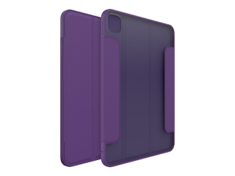 OtterBox Symmetry Series - Flip-Hülle für Tablet - Polycarbonat Kunstfaser - Figment (transparentviolett)