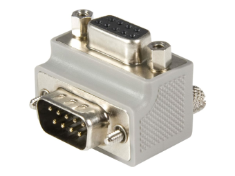StarTech.com DB9 auf Seriell DB9 Kabel Adapter Typ 2 rechts gewinkelt - StBu - DB9 Koppler - Serieller Adapter - DB-9 (M)