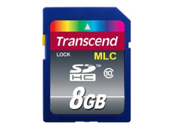 Transcend Flash-Speicherkarte - 8 GB - Class
