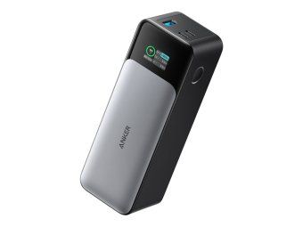 Anker Innovations Anker 737 - Powerbank - GaN-Technologie - 24000 mAh - Power Delivery 3.1, Anker PowerIQ 4.0 - 3 Ausgabeanschlussstellen (USB, 2 x USB-C)