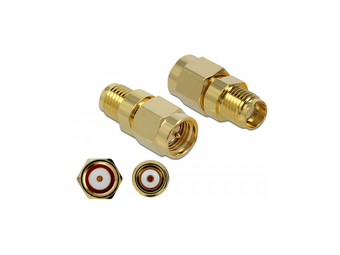 Delock 10 GHz - Antennenadapter - SMA (M) zu SMA (W)