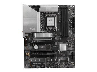 MSI PRO Z890-S WIFI6E - Motherboard - ATX - LGA1851 Sockel - Z890 Chipsatz - USB-C 3.2 Gen 2x2, USB 3.2 Gen 1 - 2.5 Gigabit LAN, Wi-Fi 6E, Bluetooth - Onboard-Grafik (CPU erforderlich)
