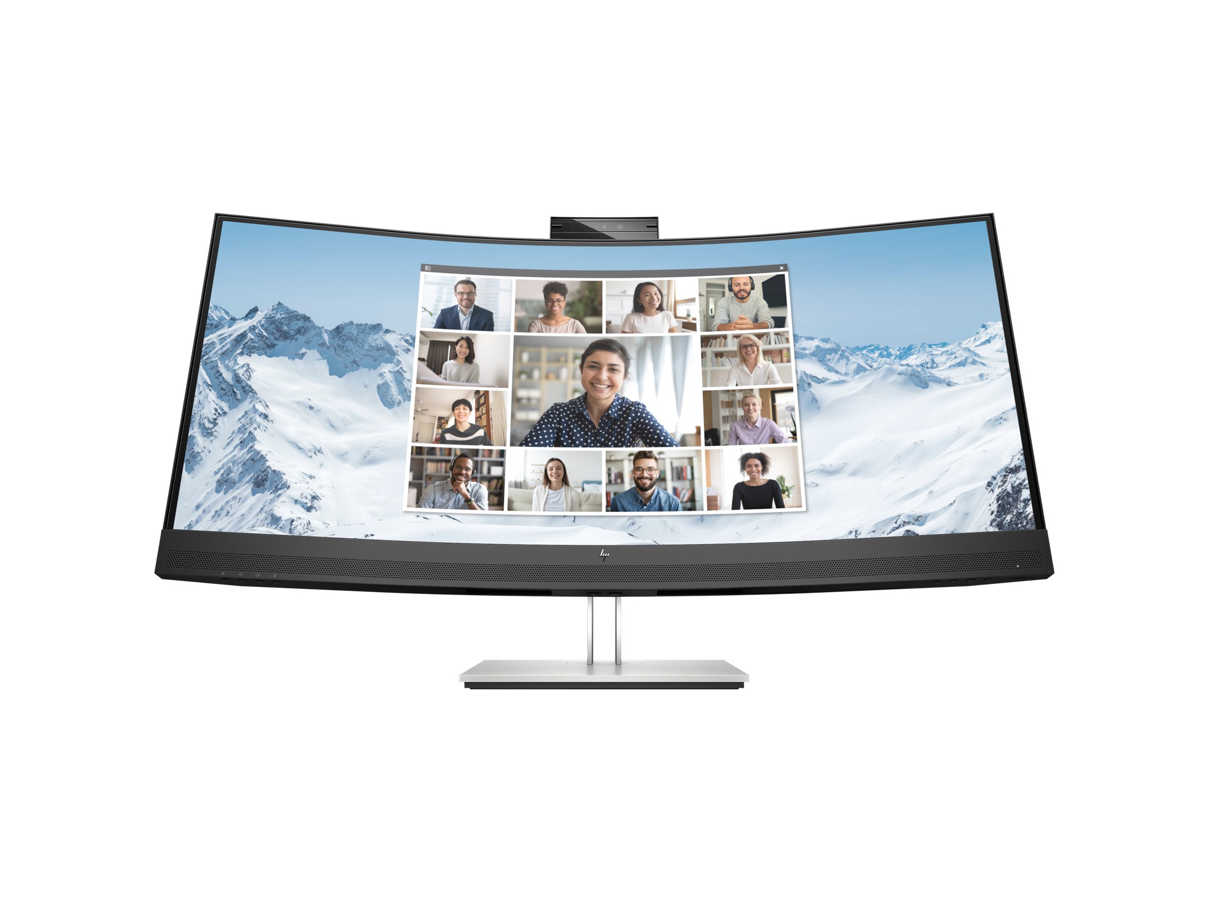HP E34m G4 Conferencing Monitor - E-Series - LED-Monitor - gebogen - 86 cm (34")