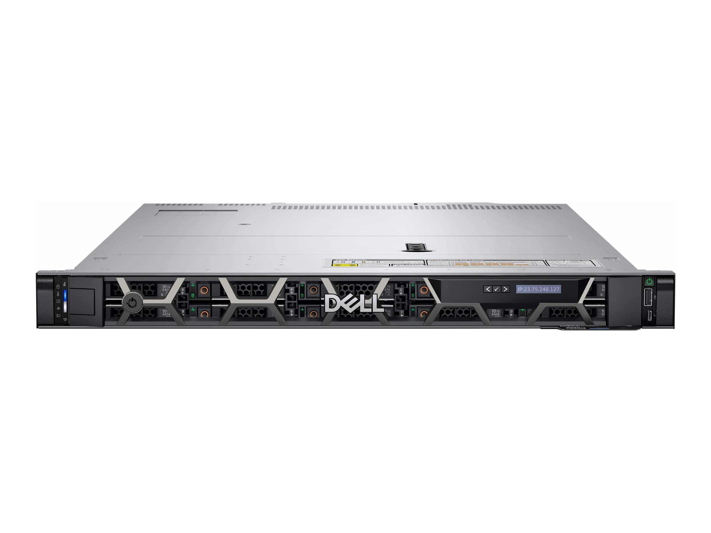 Dell PowerEdge R650xs - Server - Rack-Montage - 1U - zweiweg - 2 x Xeon Silver 4310  2.1 GHz - RAM 64 GB - SAS - Hot-Swap 6.4 cm (2.5")