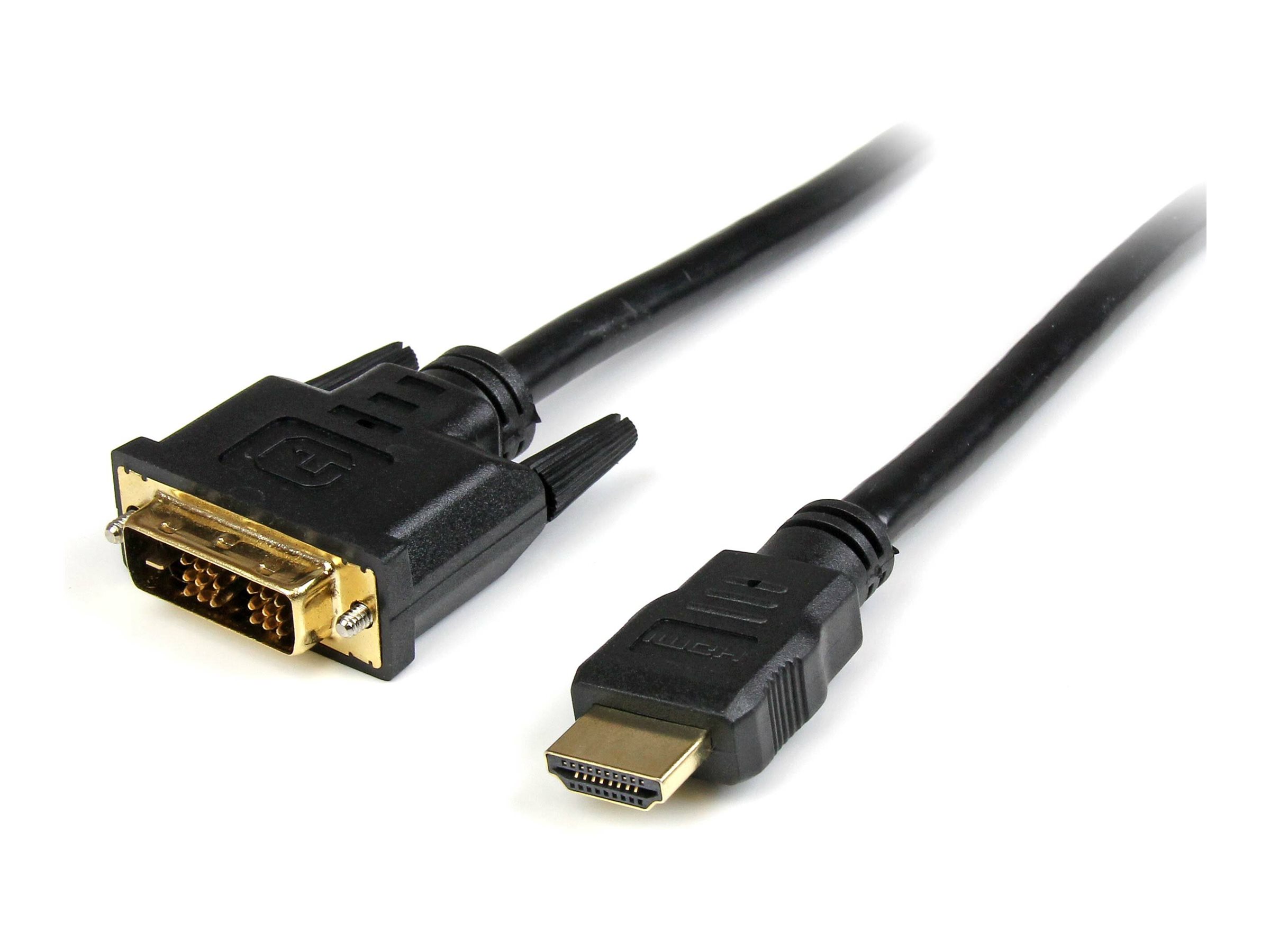 StarTech.com 6ft (1.8m) HDMI to DVI Cable DVI-D to HDMI Display Cable (1920x1200p)